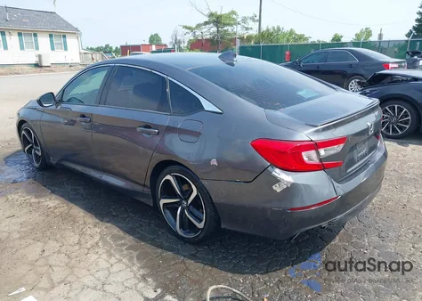 2018 Honda Accord Sport from USA, damaged, VIN 1HGCV1F30JA210861